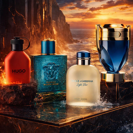 HUGO BOSS, DOLCE GABBANA, INVICTUS, EROS FB