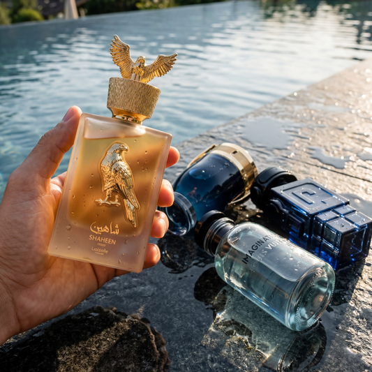 SHAHEEN, PHANTON INSTENSE, LV IMAGINATION, INVICTUS PERFUM