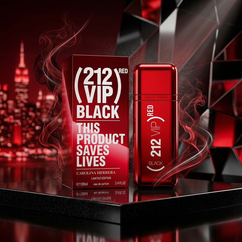 BLACK 212 VIP RED
